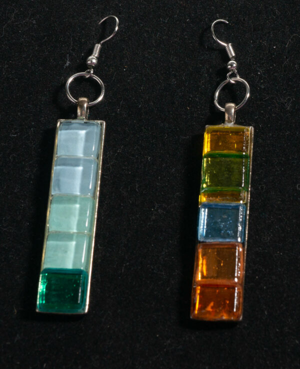 Mosaic Earring: Crystalline Earrings