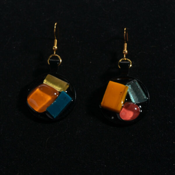 Mosaic Earrings: Fruit Loops Earrings